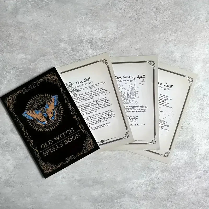 Charming Magic Guide with Mystical Butterfly Illustrations