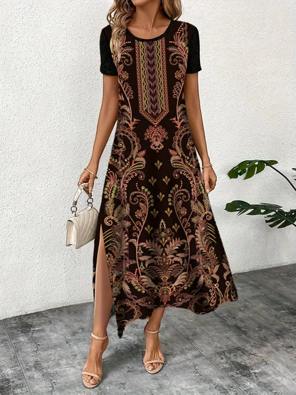 Elegant Women Dress Loose Casual Dress