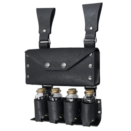 Witch Magic Potion Bottle Glass Vial Holder