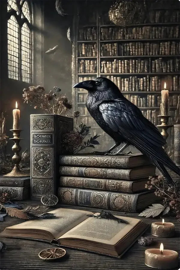 Dark Academia Art The Witch Demon