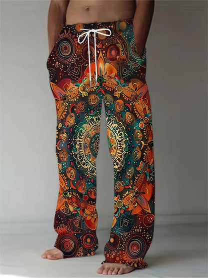 Beach Pants Men's 3D Mushroom Pattern