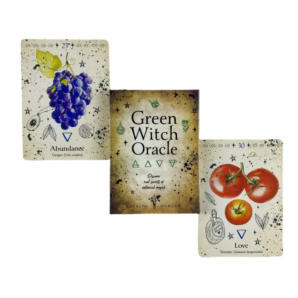 Green Witch Oracle Cards Fortune-telling Tarot