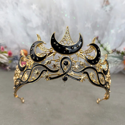 Black Moon Dark Queen Crown