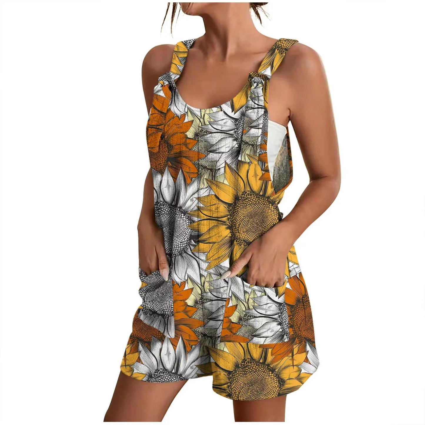 Rompers for Women Summer Casual Wide Leg