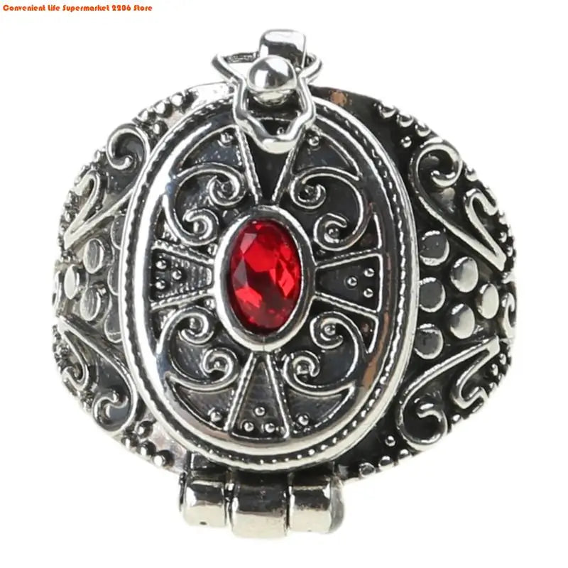 Antique Openable Gawu Box Ring