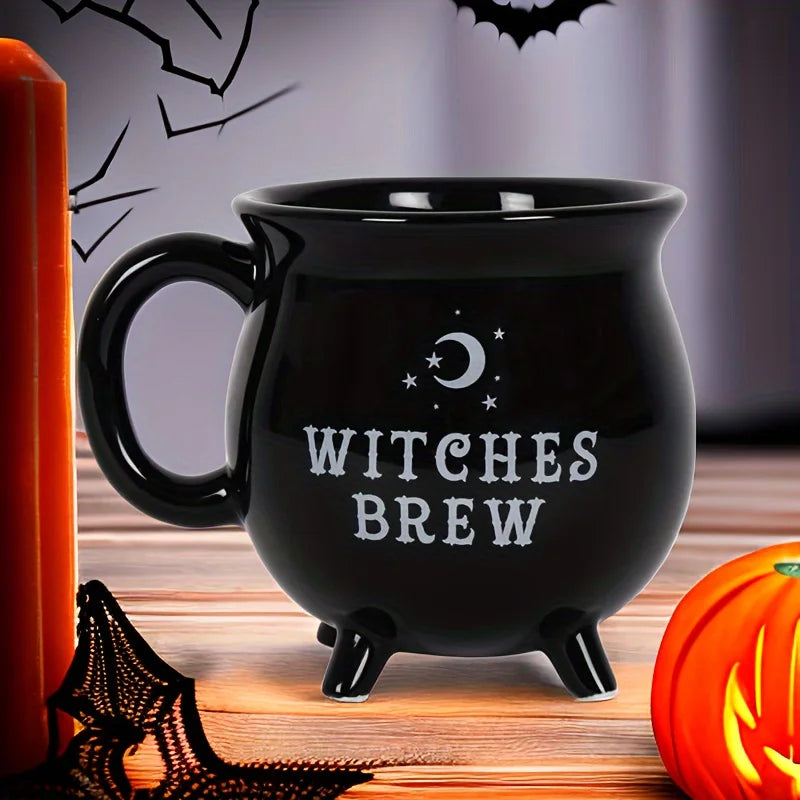 Witch Mug,350ml/ 11.8oz Ceramic Coffee Cup