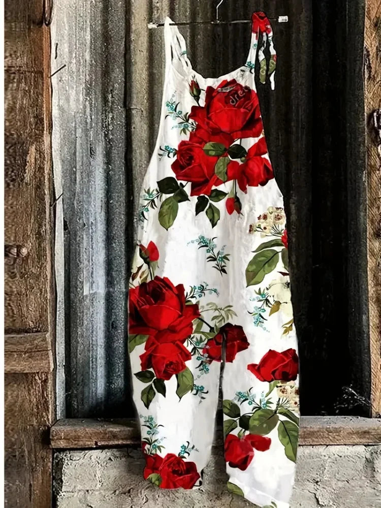 Women's Romper Dress Rural Style