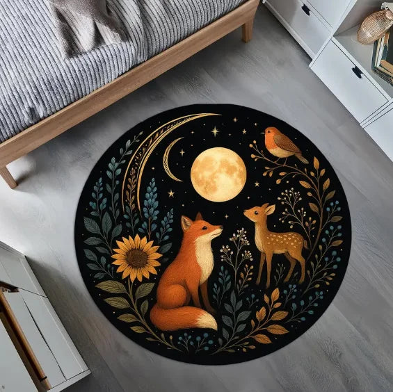 Floral Moonlit Rug
