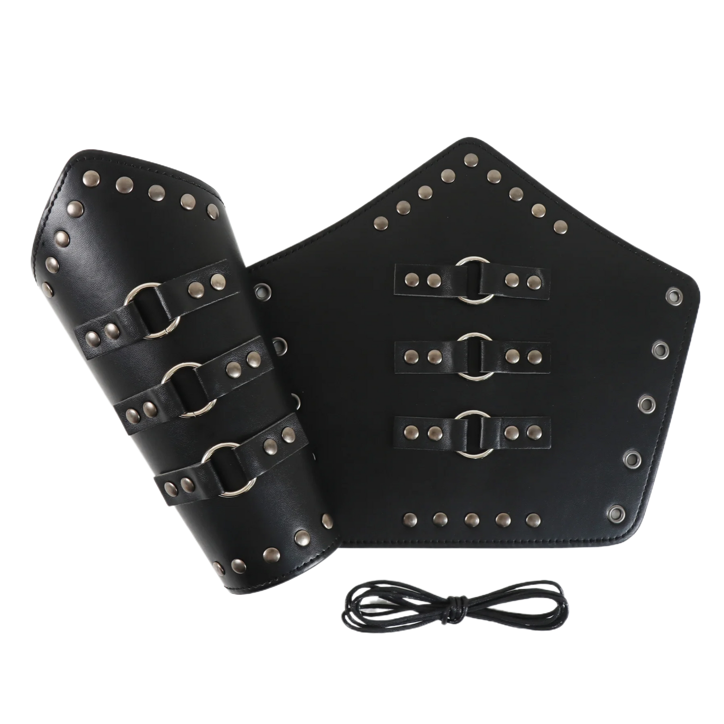 Medieval Leather Armor Arm Warmers