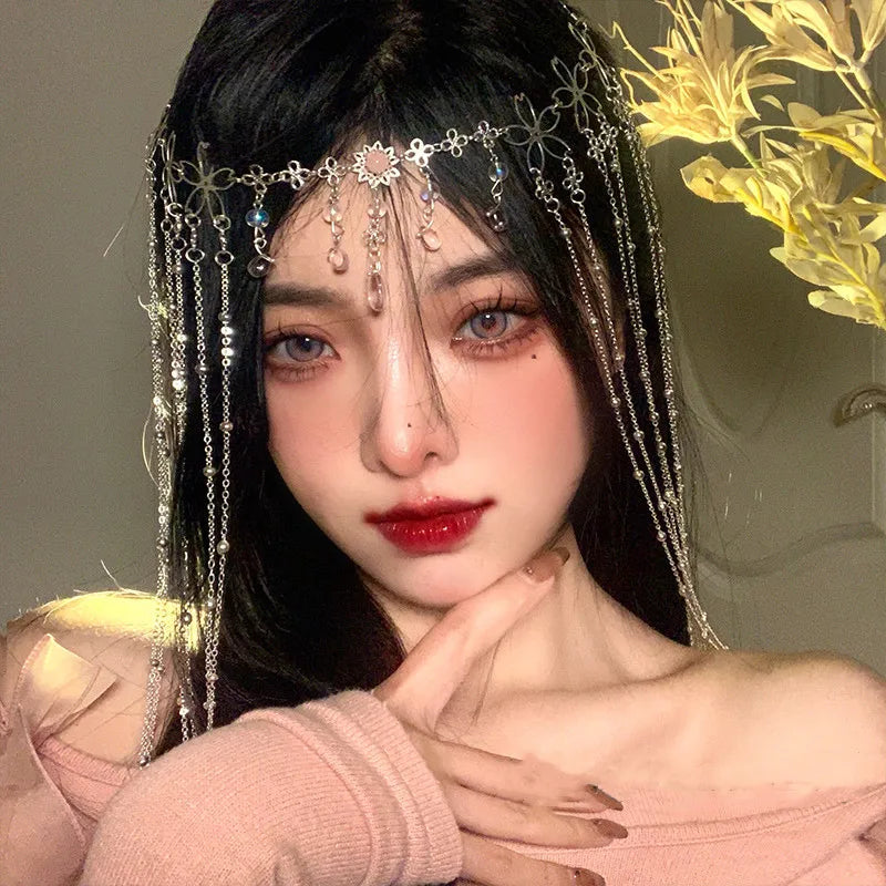 Fairy Long Tassel Veil Hair Ornaments