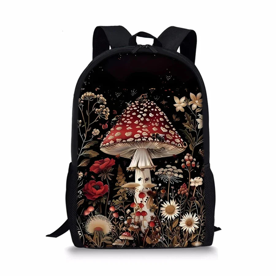 Mushroom Forest Backpack For Boy/Girls