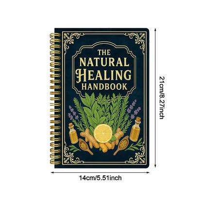 Natural Healing Guide Spiral Bound Herbal Book