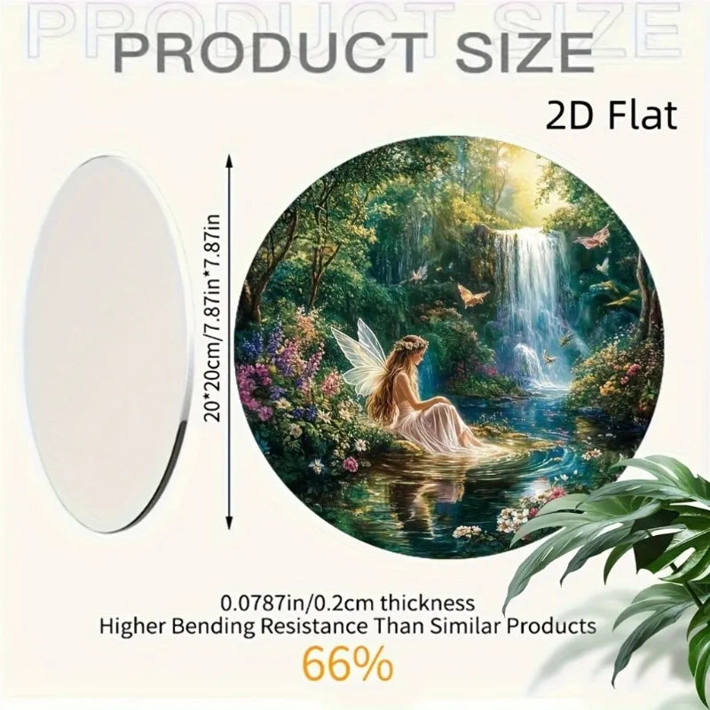 Charming  Fairy Light Catcher, Acrylic