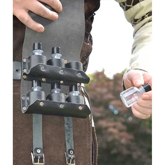 Medieval Renaissance PU Leather Potion Vial Holder