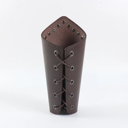 Medieval Leather Armor Arm Warmers