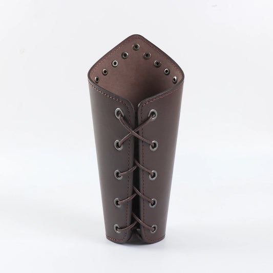 Medieval Leather Armor Arm Warmers
