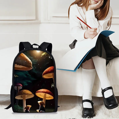 Mushroom Forest Backpack For Boy/Girls