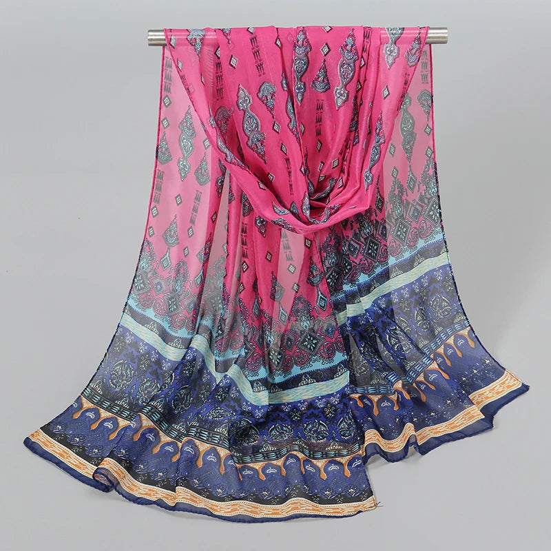 Indian Style New Chiffon Scarves