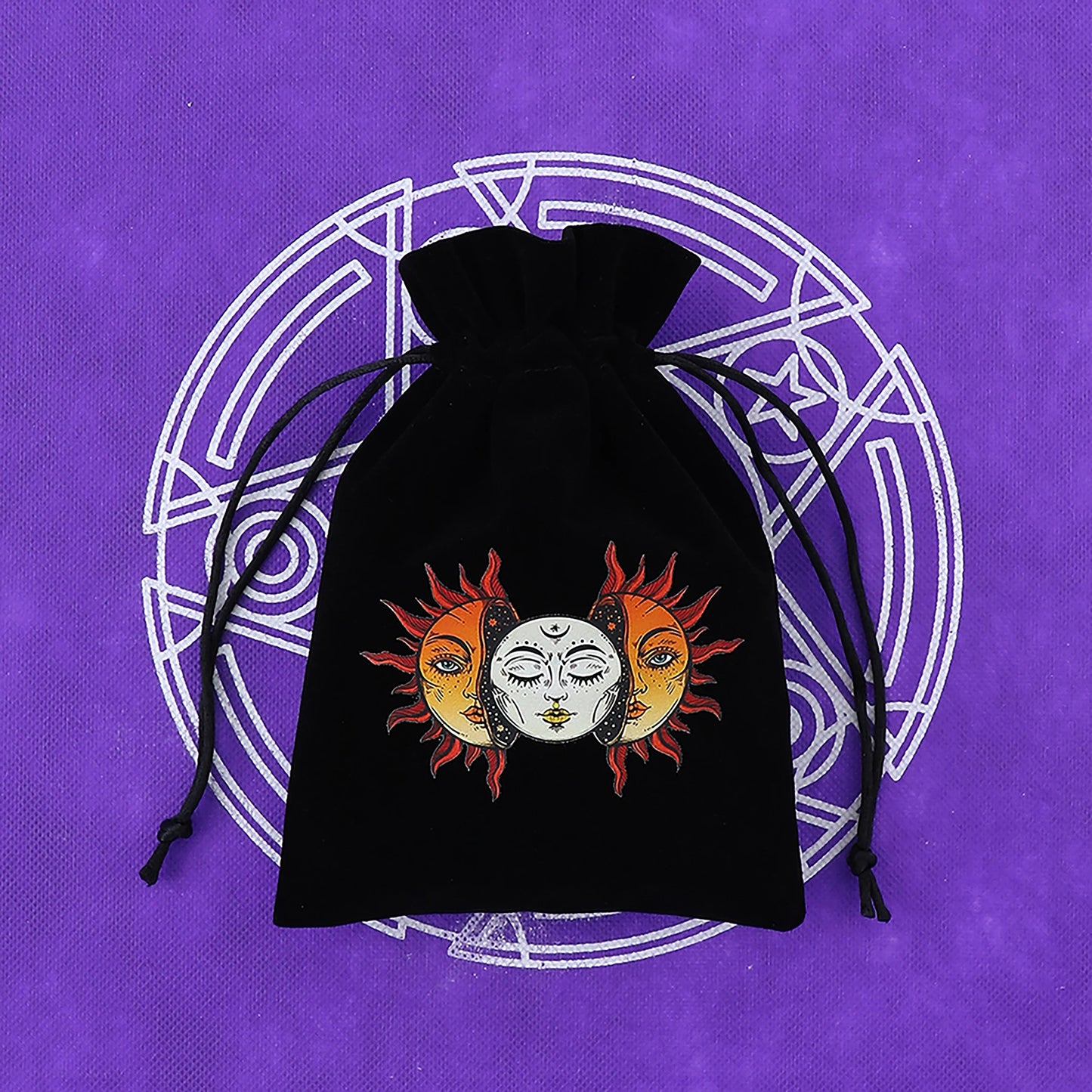 Black Velvet Tarot Pouch