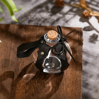 Medieval Magic Potion Bottle Vintage Leather Case
