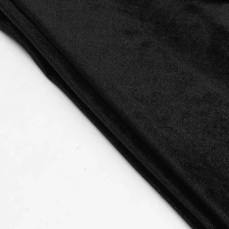 Velvet Fishtail Skirt Women Vintage