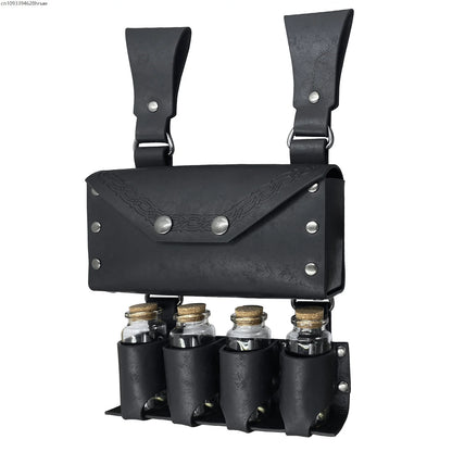 Witch Magic Potion Bottle Glass Vial Holder