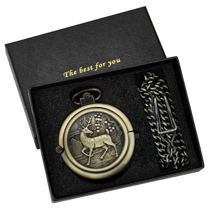 Manual Mechanical Pocket Watch