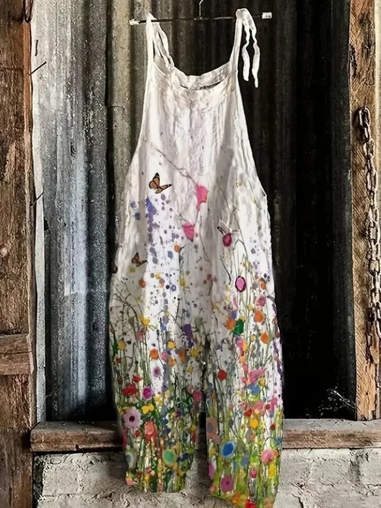 Women's Romper Dress Rural Style