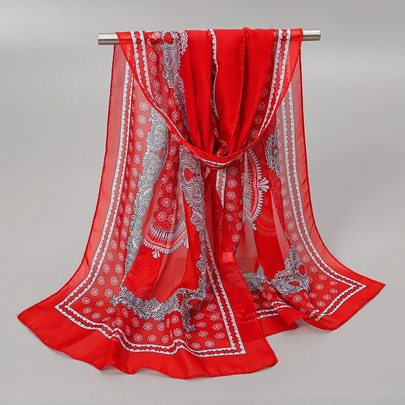 Indian Style New Chiffon Scarves