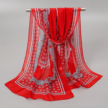 Indian Style New Chiffon Scarves