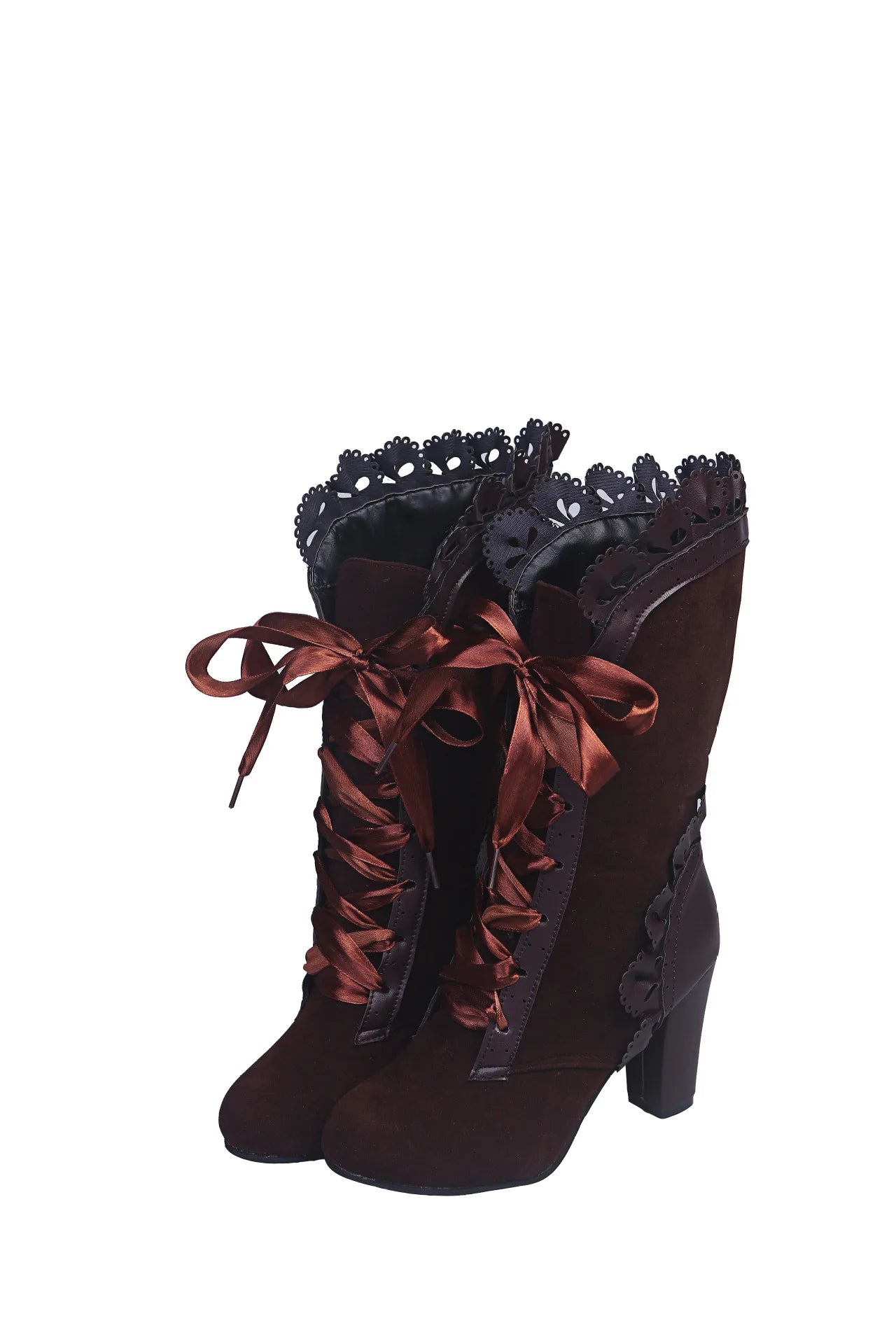 Women's Medieval Leather Ankle Boots