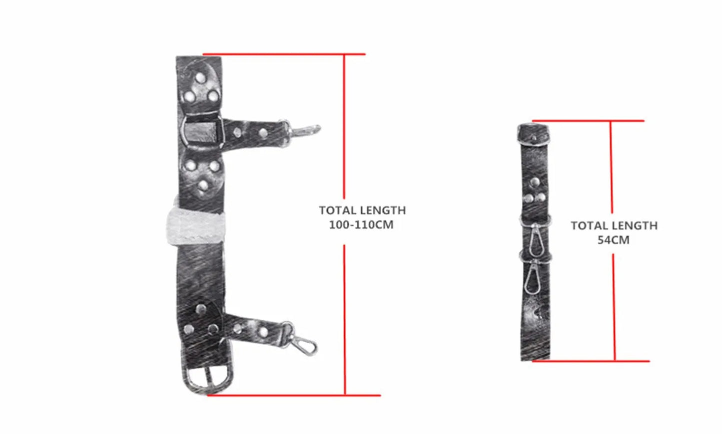 Steam Punk PU Waist Bags Hip Pack