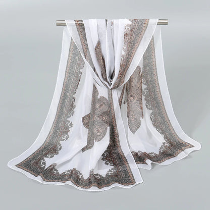 Indian Style New Chiffon Scarves