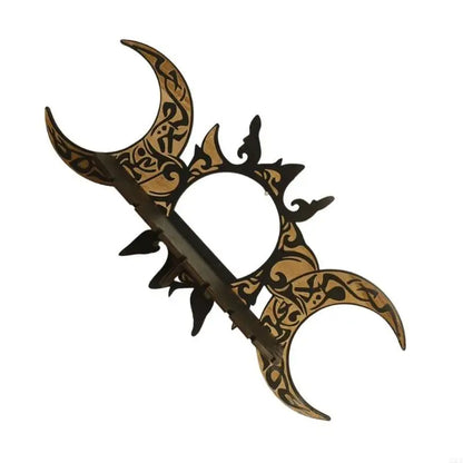 Sun and Moon Shelf for Crystals