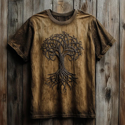 Men's Short-Sleeve T-Shirt Ethnic Print