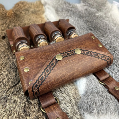 Witch Magic Potion Bottle Glass Vial Holder