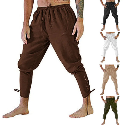 Pirate Trousers Lace Up Renaissance Pants