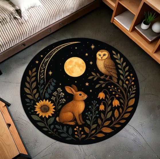 Floral Moonlit Rug