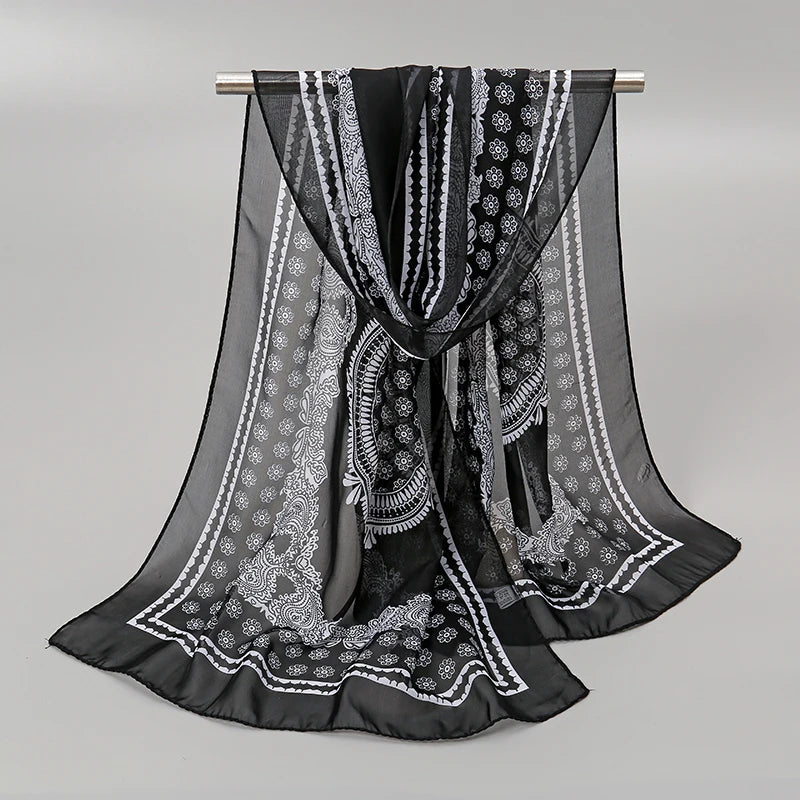 Indian Style New Chiffon Scarves