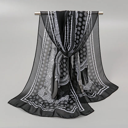 Indian Style New Chiffon Scarves