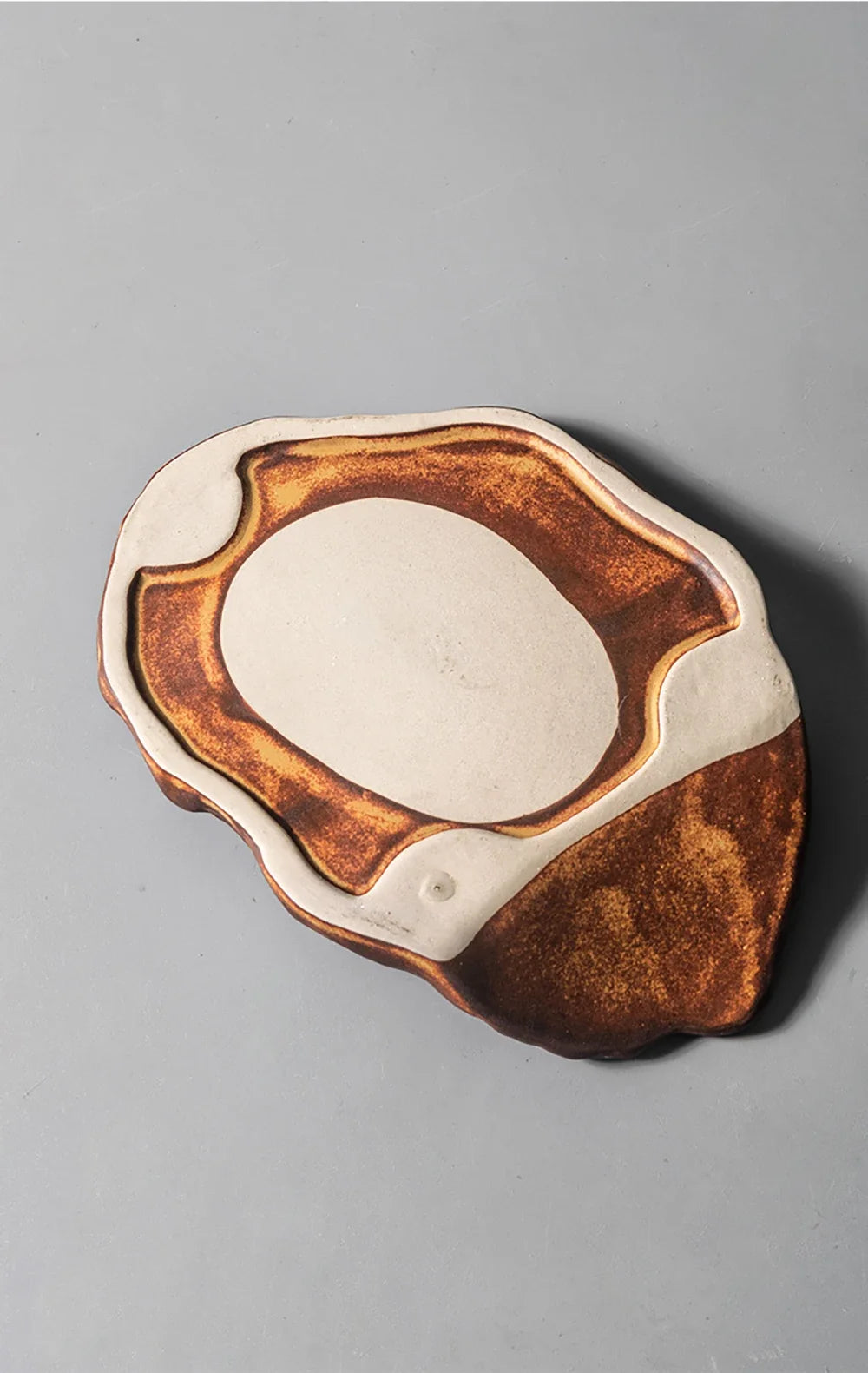 Original Wood Texture Ceramic Coffee Mug with Lid