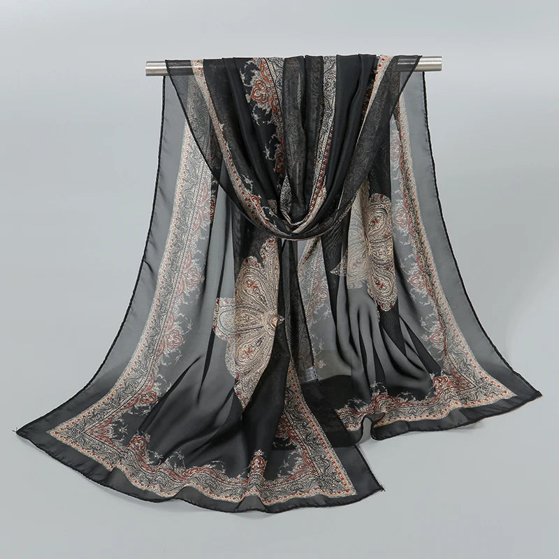 Indian Style New Chiffon Scarves