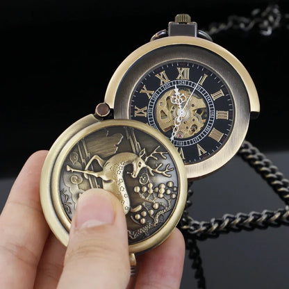 Manual Mechanical Pocket Watch