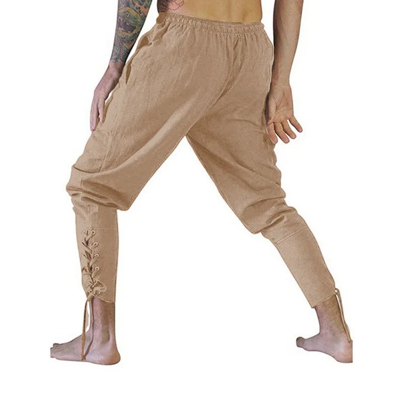 Pirate Trousers Lace Up Renaissance Pants