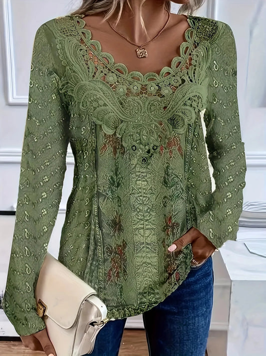 Elegant Casual Woman's Blouse