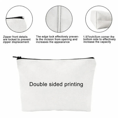 The Tarot Pouch Vibrant Cosmic Tarot Card Design Durable Polyester Compact & Portable Cosmetic Bag for Daily Use or Travel Pouch