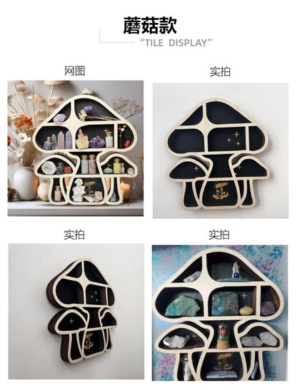 Vintage Witch Hat Crystal Shelf