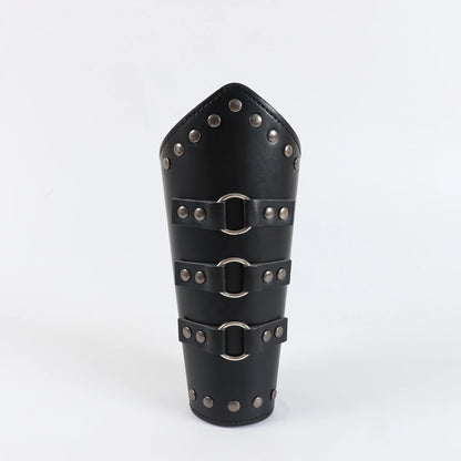 Medieval Leather Armor Arm Warmers