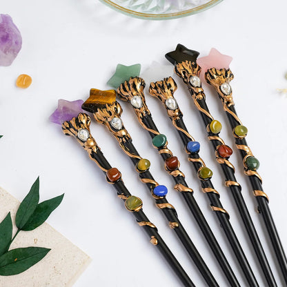 Stone Magic Scepter Natural Stones