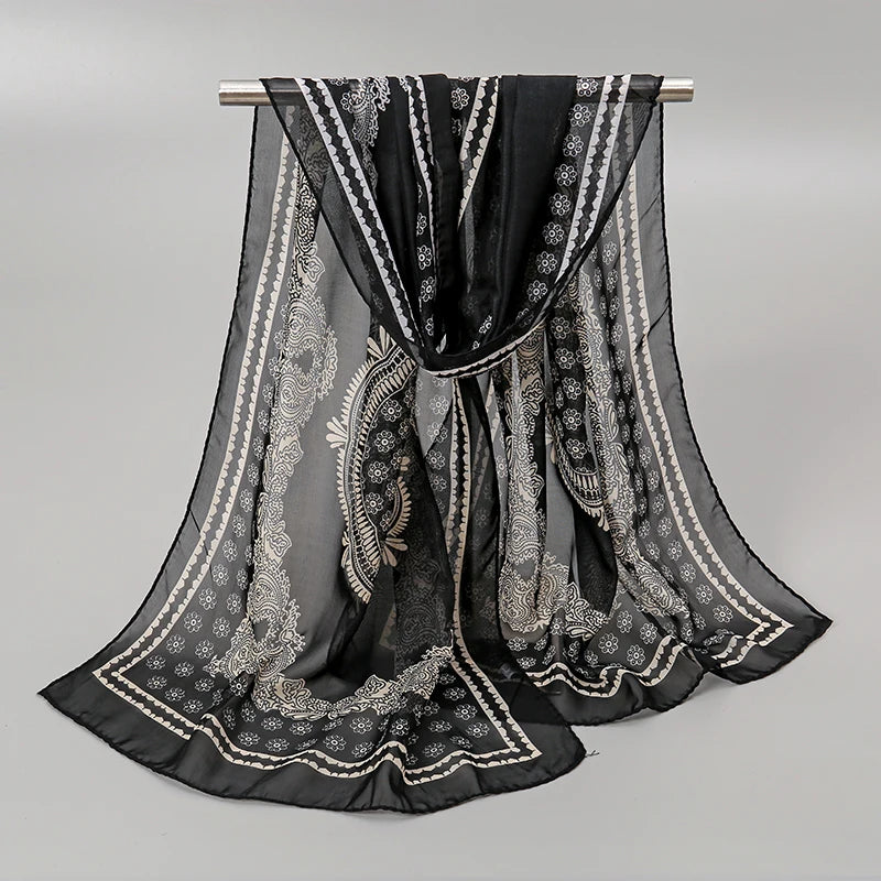 Indian Style New Chiffon Scarves